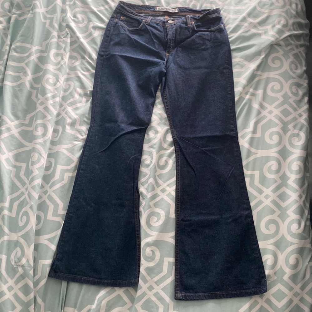 Express Jeans 11/12 R (precision fit hipster flare)